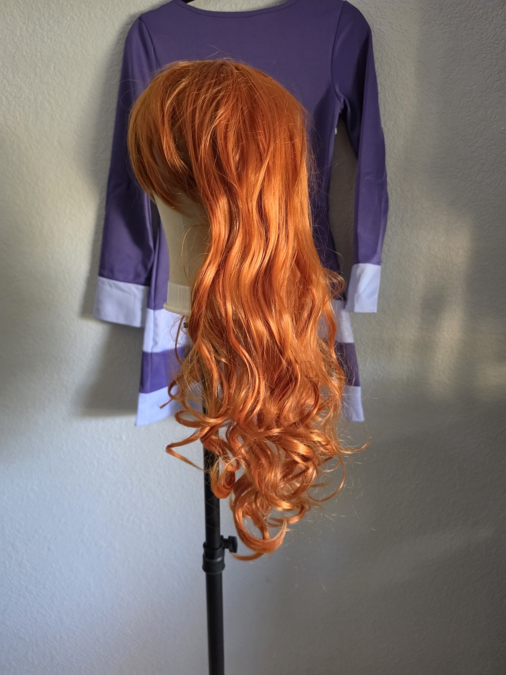 Halloween Costume for Women Purple Dress with Matching Accessories No Socks - Picture 11 of 14